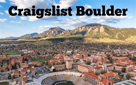 boulder craigslist